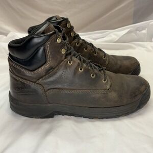 SOLD Danner Caliper Men's‎ 6" Leather Waterproof Plain Toe Boots Brown
